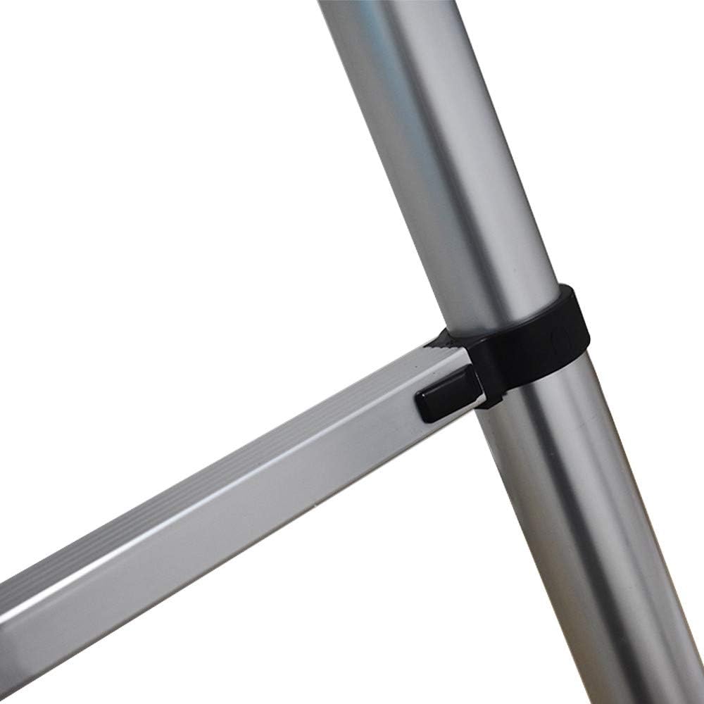 Aluminum Telescopic Extension Ladder Folding Step One-Button Inward Sliding Retraction 10.5FT / 3.2M 12.5FT / 3.8M 14.5FT / 4.4M Multi-Use Non-Slip (10.5FT / 3.2M) - - 