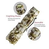 J5 Tactical V1-Pro Flashlight The Original 300 Lumen Ultra Bright, LED 3 Mode Flashlight, Desert Camo