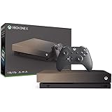 Microsoft Xbox One X Gold Rush Limited Edition 1TB Console with Wireless Controller - Xbox One X Enhanced, Native 4K Gaming, Ultra HDR
