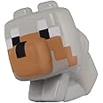 Minecraft Wolf Mega SquishMe - Perfect for Party Favors, Classroom Prizes, Stress Relief Toys, Fidget and Treasure Boxes - Minecraft Figures, Squishy Animals & Small Toys