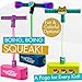 Flybar My First Pogo Pals Jumper for Kids Fun and Safe Pogo Stick for Toddlers, Durable Foam and Bungee Jumper for Ages 3 and up, Supports up to 250lbs (Fox)