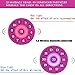 Taizhilong Breast Massage Instruments Chest Massager Anti-Breast Sagging Breast Enhancement Chest Vibrating Enlargement Breast Enhance Massager (Purple)