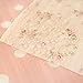 iHappy Non-Adhesive Vintage Rose Shelf Padded Drawer Liner 3m,White