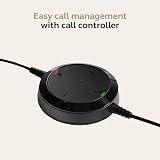 Jabra Evolve 20 Mono Headset Microsoft Certified VoIP Softphone USB Controller view 4