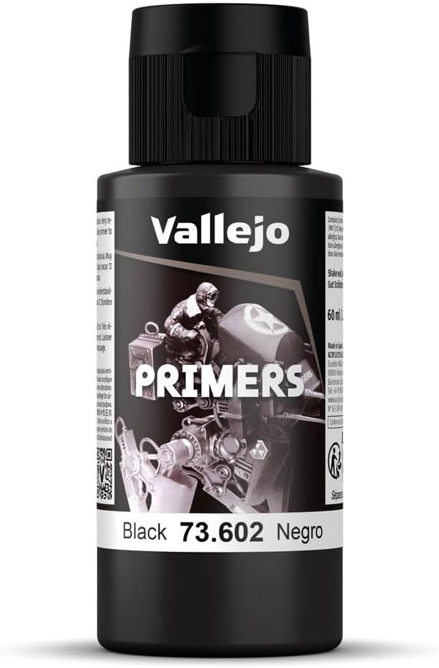 Vallejo Model Color 60 ml Polyurethane Primer Black