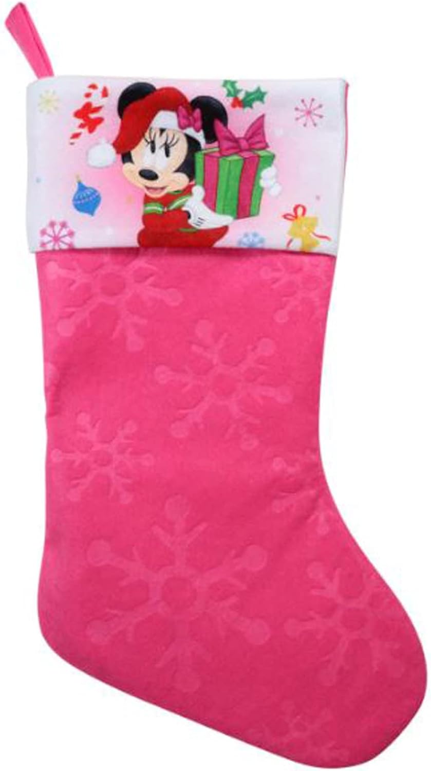 Stockings & Holders - Ruz Minnie Mouse Kids Felt Holiday Stocking Home Decor