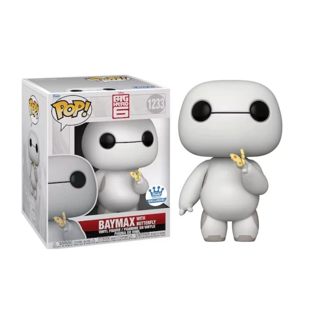 Funko 66312 Pop! Disney: Big Hero 6 - Baymax with Butterfly (6-inch Exclusive) #1233