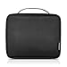 Solofish Portable Cosmetic Bag, Travel Makeup Case Packing Organizer Storage Containers with Top Handle and Removable Divider (Cosmetic are Not Include)