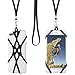 Gear Beast Universal Web Cell Phone Lanyard Compatible with iPhone, Galaxy & Most Smartphones Includes Phone Case Holder, Shoelace Neck Strap