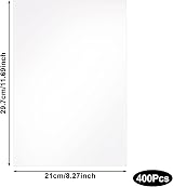 Kuou 400 Sheets Tracing Paper A4 High Transparency for Design Sketching view 2