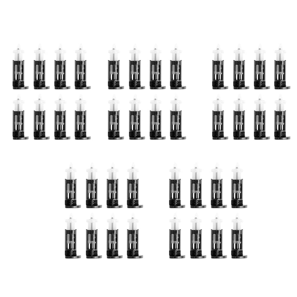 Geieold 40 Pcs Fastener Mount Pin for Socket LGA 775 CPU Heatsink Cooling Fan