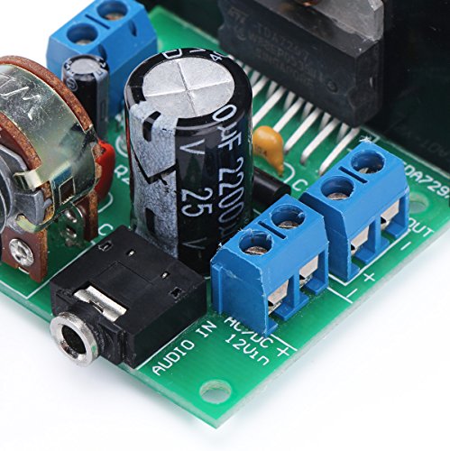 DROK TDA7297 15W+15W Audio Power Amplifier Module AC/DC 9-18V 2.0 Dual