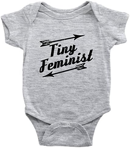 Teehub Tiny Feminist One-Piece Cute Little Feminism Kids Baby Bodysuit