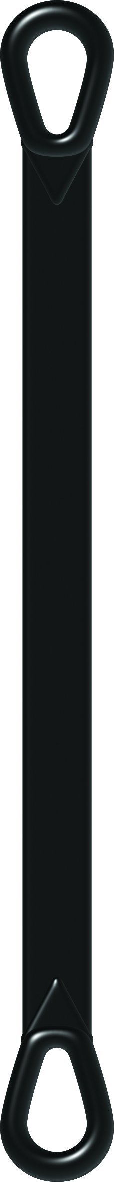 SeaSense Mooring with UV Inhibitor Snubber, Black, 24-Inch