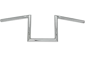 Chrome 8 inch Rise 1'' Drag Bar 25mm Handlebar Ape Hanger For Harley Sportster Dyna Softail Bobber Brat Cafe Chopper Custom