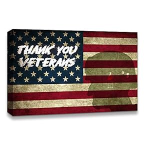 Canvas Wall Art Memorial Day Painting...