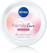 NIVEA Family Care Light Moisturising Cream Face Body Hands 450ml Dry Sensitive view 1