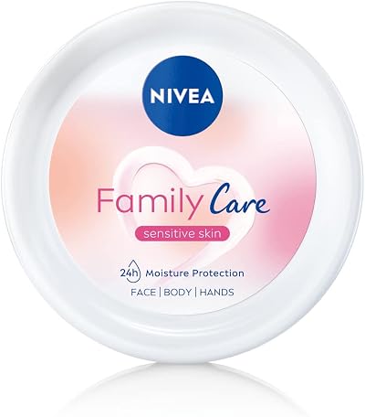 NIVEA Family Care Light Moisturising Cream Face Body Hands 450ml Dry Sensitive