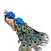 Jastore Photography Prop Baby Cute Peacock Crochet Knitted Costume Headband Cloak
