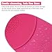 ARINO Silicone Face Cleansing Brush Waterproof Facial Cleaning Brush and Massager Exfoliator Brush for Face Polish Skin Care Tool Wireless Charger Included