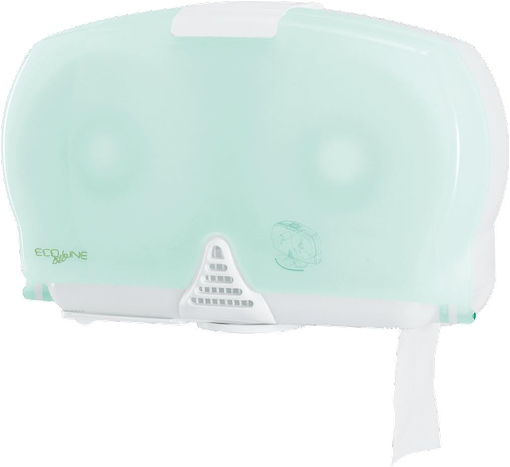 QTS ITALY E-TOR/1S Maxi Jumbo Toilet Roll Dispenser with Stub