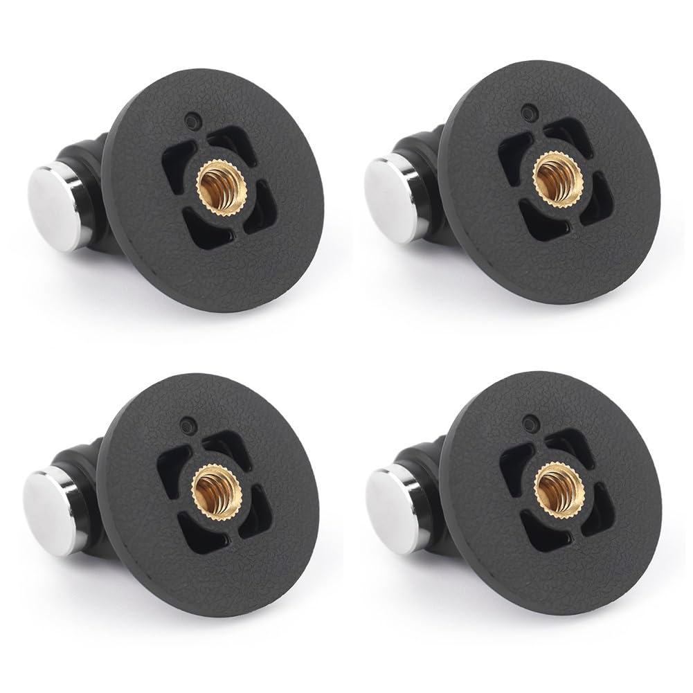 XIZONLIN Tripod Mount Adapter Compatible with Gopro Hero 12, 11, 10, 9, 8, 7, 6, 5 Cameras (4 Pack)