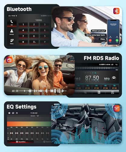 Hodozzy Carplay Car Radio for Alfa Romeo Mito 2008-2016.7 Inch Bluetooth Car Stereo with Android Car/WiFi/GPS/RDS/FM/USB+Reverse Camera