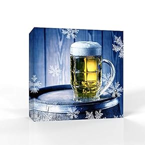 Beer Pictures Home Wall for Bedroom Living Room Paintings Framed