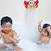 HOCHE Toy-Crab Musical Bubble Maker Fun Bath Toy,Automated Spout Bubble Machine Blower Maker with 12 Nursery Rhymes for Baby