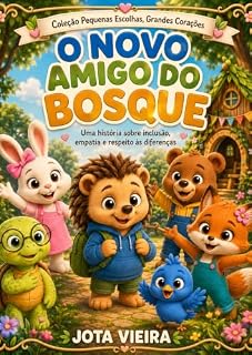 Livro O NOVO AMIGO DO BOSQUE (livro infantil inclusão empatia) (Pequenas Escolhas, Grandes Corações)