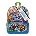 Skylanders Superchargers Card Sleeve Backpack with Side Mesh Pockets, Pencil Pouch and Sticker Sheet