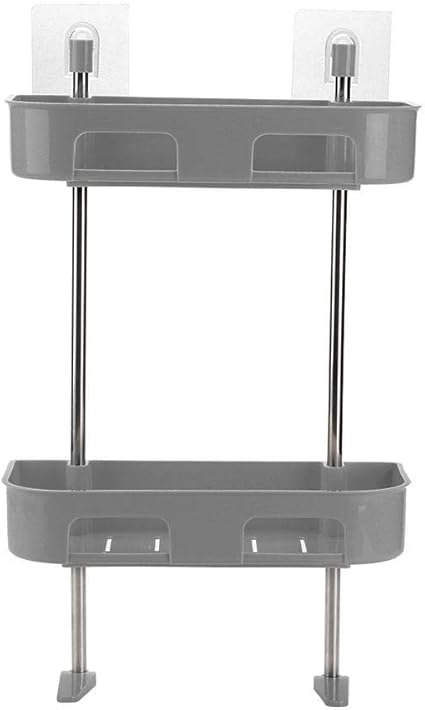 cfxdxayd Doble Capas Aseo Ducha Organizador Organizador de ...