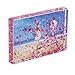 NIUBEE 5x7 Glitter Liquid Photo Frame,Plastic Acrylic Floating Sparkle Water Picture Frames for Gifts (Pink)
