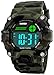 Men Sport Watch Talking Music Alarm Snooze LED Digital Watches Outdoor Military Shockproof Luminous Watch