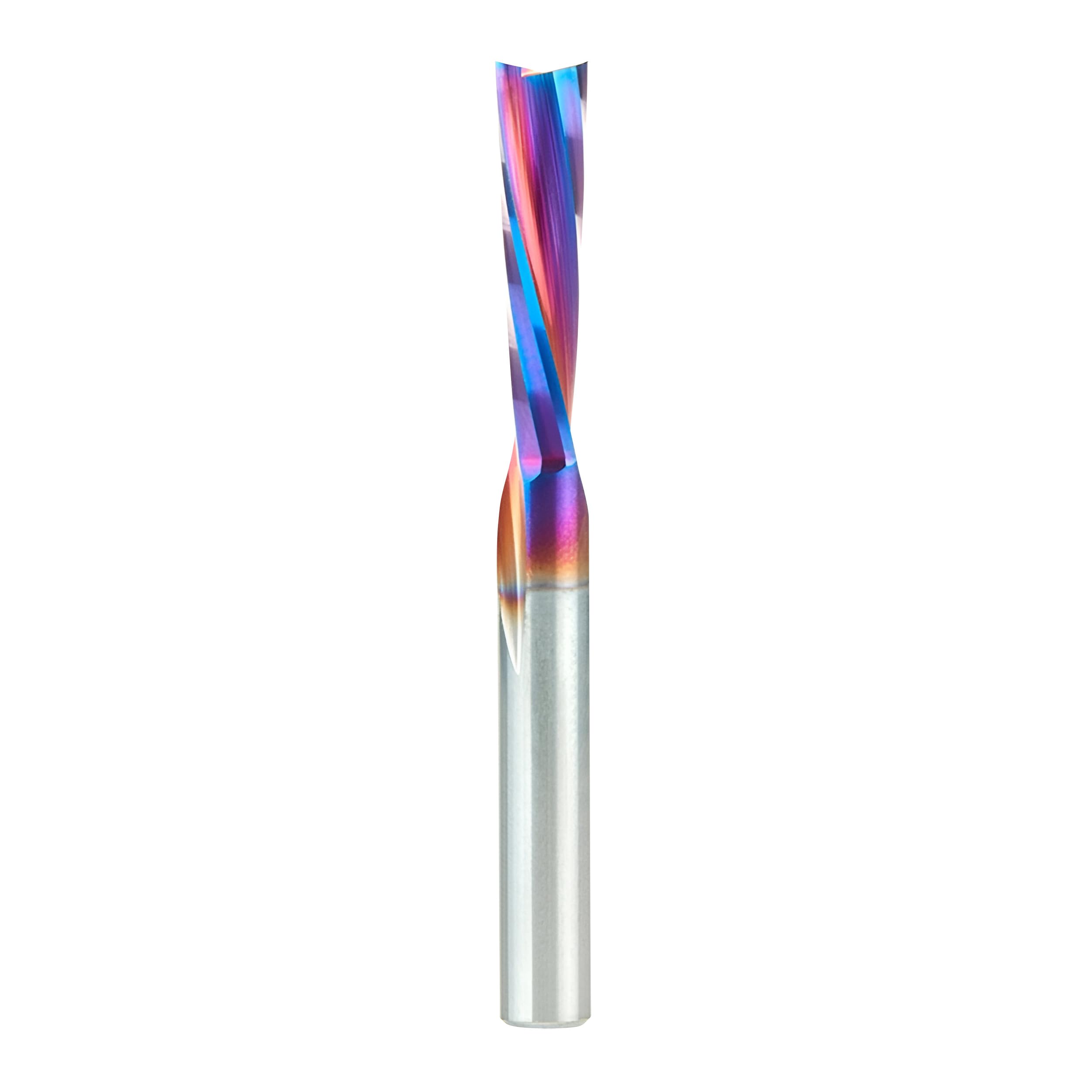 Amana Tool - 46348-K Solid Carbide Spektra Extreme Tool Life Coated Spiral Plunge For Soli