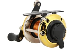 Ice Fishing Reel, Portable Winter, Multi-Purpose Ice Fishing Gear for Lakes, Rivers, and Winter Fishing Adventures