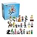HXDZFX 32 PCS Super Mario Action Figures,Super Mario Bros Toys Figurines Peach Daisy Princess,Luigi,Yoshi,Mario Toys for Boys,Perfect Mario Cake Topper Decorations