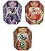 ALL 3 Pokemon Mysterious Powers 2017 GX Booster Tins Set! Ho-oh, Necrozma, & Marshadow!