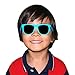 My First Sunglasses. Flexible, 100% UV Protection, and Cool Wayfarer Style Sunglasses for Infant, Baby, Toddler Ages 1-4.