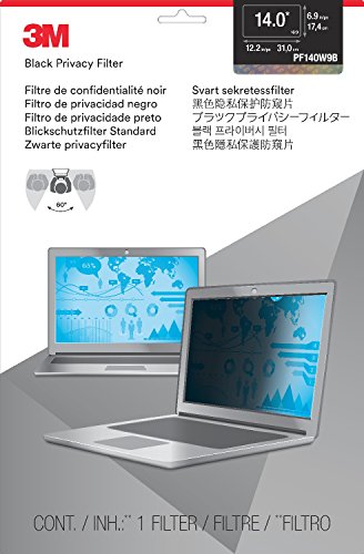 3M Privacy Filter for 14" Widescreen Laptop (PF140W9B)
