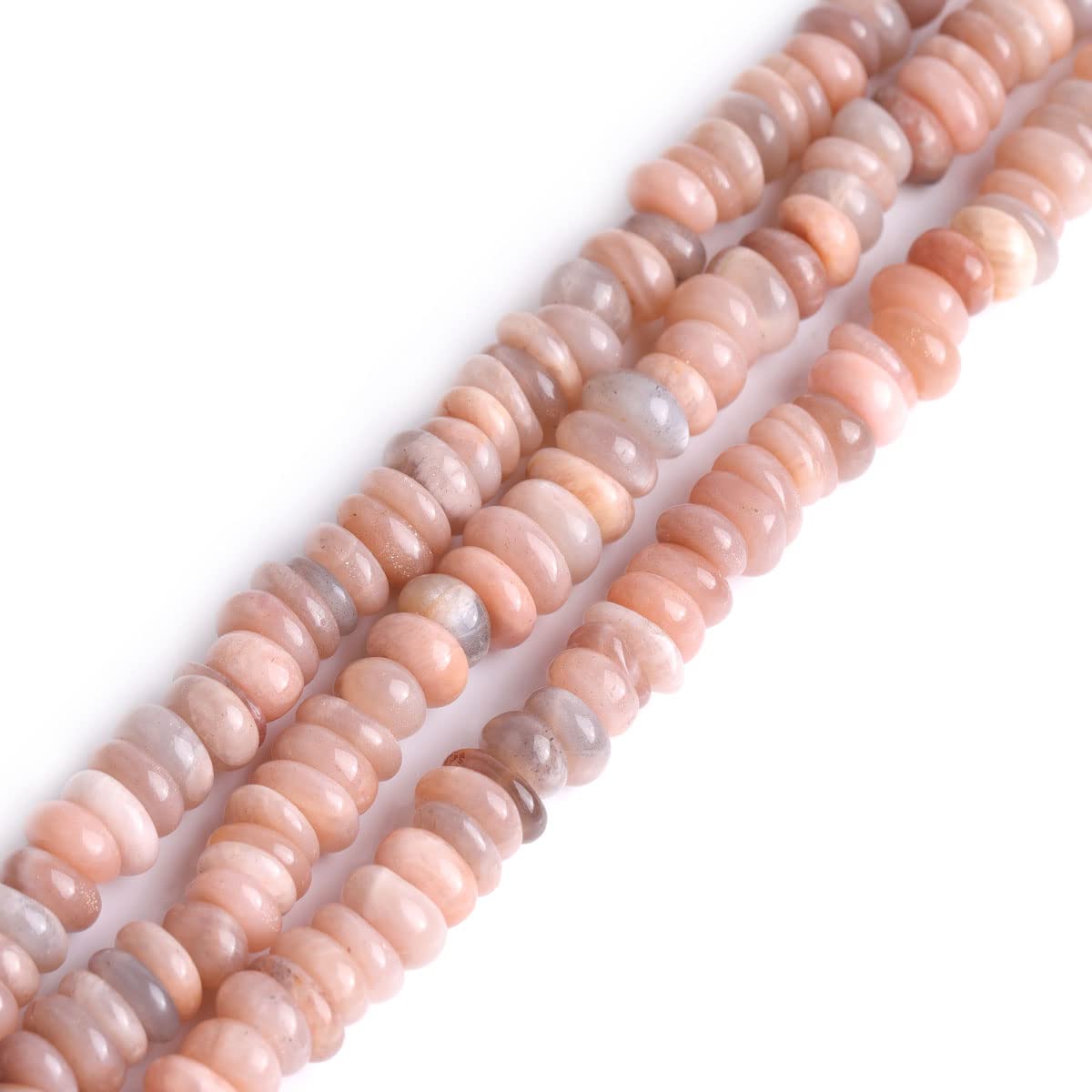 Sweet & Happy Girl's Store 3-5X10-12mm Freeform Potato Shape Gemstone Sun Stone Beads Strand 15 Inch Jewellery Making Beads