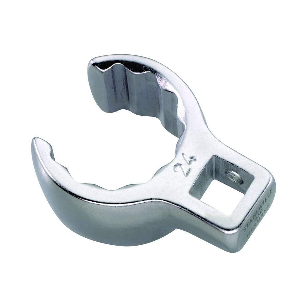 Stahlwille 03490076 440A Chrome Alloy Steel Crow-Ring Spanners, 1/2 inch Drive, 2-1/4 inch Size, 91.2 mm Length
