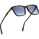 DUCO Sunglasses Men Polarized UV400 Protection Mens Sun Glasses Fashion Trendy Retro Square Lenses Shades Acetate Frame1235