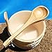 Unitrox Sauna Wooden Bucket and Ladle Kit, Sauna Accessories with Liner for Sauna & SPA - Made of Premium Finland Pinewood(Pinus silvestris) - 6L