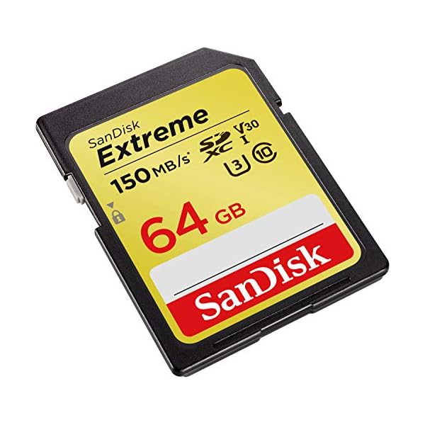 SanDisk Extreme 64GB SDXC Memory Card up to 150MB/s, Class 10, U3, V30 – Bild 3