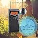 PEAKEEP Portable Pocket Handy FM Radio with Earphone Jack and Beep Alarm, Easy Set Battery Operated