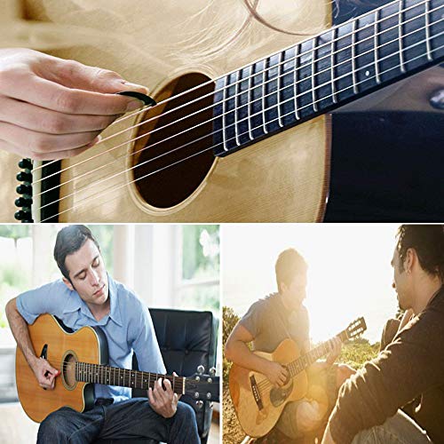 ZHRUNS 12 Pack Abstract Art Colorful Guitar Picks, Unique Guitar Gift For Bass, Electric & Acoustic Guitars Includes 0.46mm, 0.71mm, 0.96mm (12PCS)
