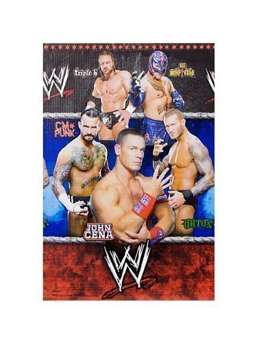 WWE Wrestling Paper Table Cover (1ct)