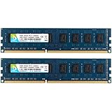 DUOMEIQI RAM 8GB Kit (2X 4GB) 2RX8 DDR3 1600MHz UDIMM PC3-12800 PC3-12800U CL11 1.5v (240 PIN) Non-ECC, Unbuffered Desktop Memory RAM Module Compatible with Intel AMD System