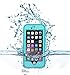iPhone 6 Waterproof Case, Bessmate Underwater Protection Cover Waterproof Shockproof SnowProof DustProof Case with Viewing Kickstand Fingerprint Recognition Touch ID for iPhone 6 4.7inch(Blue)